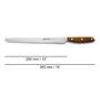 ARCOS Cuchillo jamonero hoja inox 250 mm M/MAD.166700-EST.CUCHILLO JAMONERO HOJA INOX 250 MM.