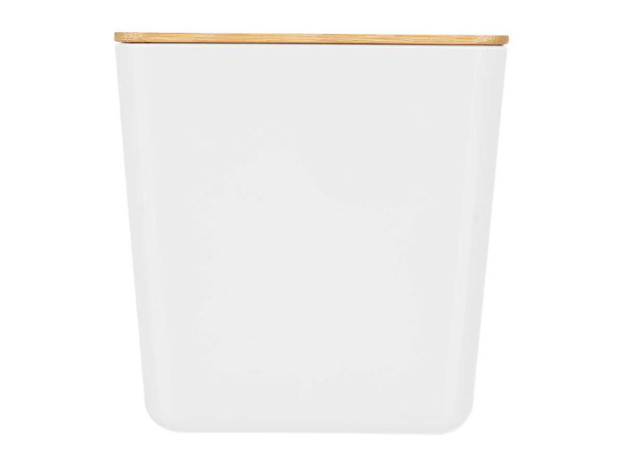 Kinvara Tarro Rectangular Bajo Blanco 1L 13.3x13.7x8.3 cm (Set de 12)