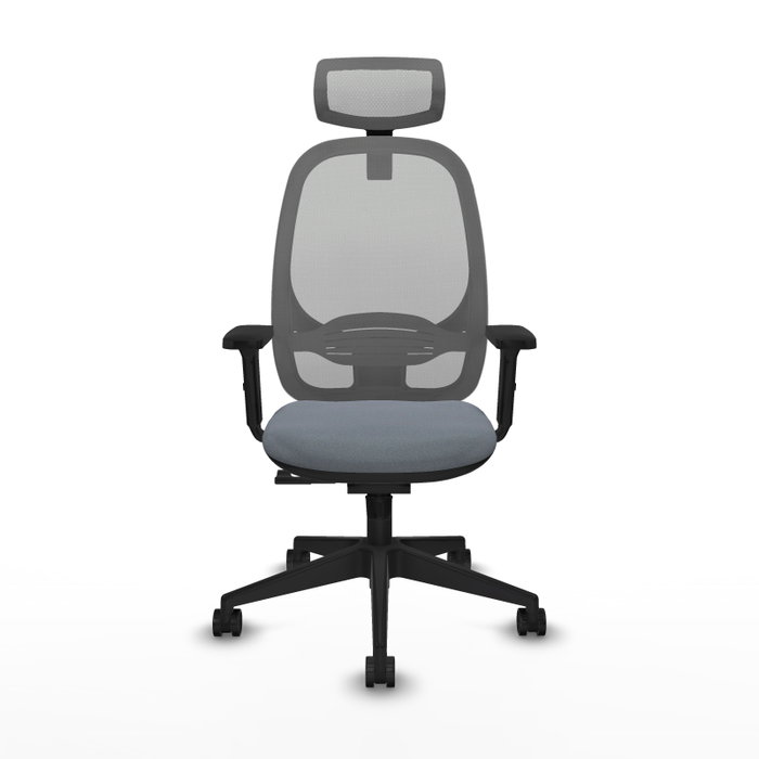 PIQUERAS Y CRESPO Silla de oficina Cilanco con mecanismo Sincro, Gris PIQUERAS Y CRESPO Silla de oficina Cilanco con mecanismo Sincro, Gris