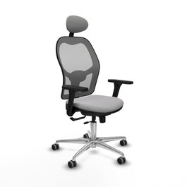 PIQUERAS Y CRESPO Silla de oficina Jorquera con mecanismo Sincro/Traslack y Brazos 3D