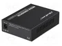 Qoltec Conversor de medios bidireccional 1x RJ45 1x SFP 1000Mb/s 5V