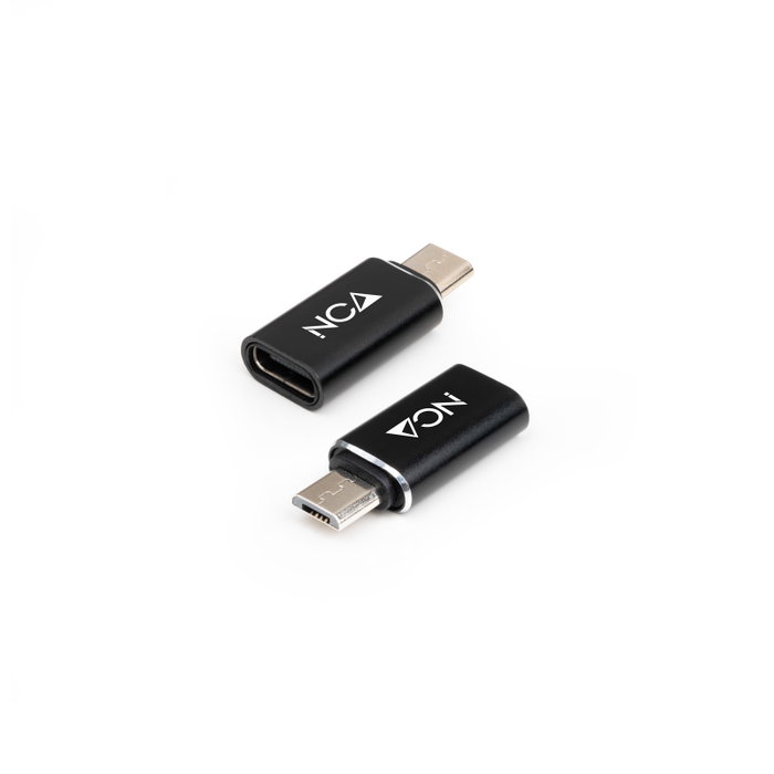 NANOCABLE Adaptador Micro USB a USB-C, Micro B/M- USB-C/H, Negro, Micro USB, USB-C, Negro NANOCABLE Adaptador Micro USB a USB-C, Micro B/M- USB-C/H, Negro, Micro USB, USB-C, Negro