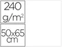 Liderpapel Cartulina Blanca 50x65 cm 240g/m2 Paquete de 25 Hojas