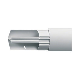 Hager Pared divisoria para bandeja de cables 40x40mm EK4004009016 L2,5m Blanco