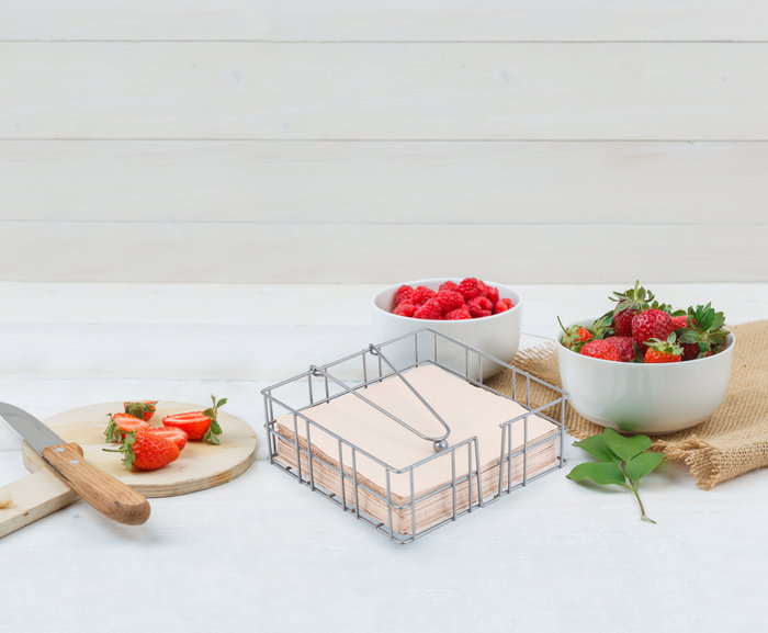 Confortime Servilletero Cocina Grey 18.4 x 6.6 cm (12 Unidades)