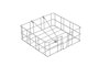 Confortime Servilletero Cocina Grey 18.4 x 6.6 cm (12 Unidades)