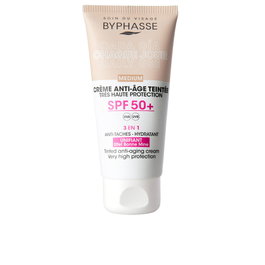Byphasse Crema Facial Antiedad con Color SPF50+ medium 50 ml