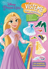 DISNEY LIBROS Princesas. Vísteme con pegatinas 2