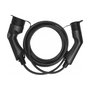 Green Cell EV13 Cable de carga para vehículo eléctrico Tipo 2, 3,6 kW, 16 A, 5 m, Negro