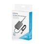 Aisens Cargador de sobremesa GaN 65W USB-C PD3.0 con cable de 1.8m, Negro