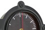 DKD Home Decor Reloj Sobremesa Vintage Negro Dorado Hierro Cristal 7 x 20 x 38 cm