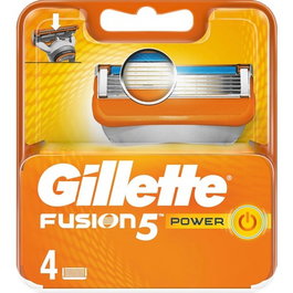 Gillette Cargador Fusion Power 4 uds