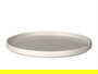 Vessia Plato Llano 26 cm Liso Gris Ceramica (Set de 12)