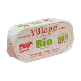 Village Mantequilla con sal Bio 250g