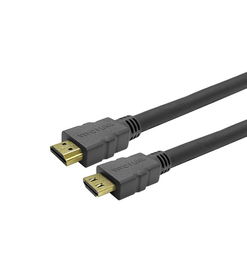 Vivolink Cable HDMI Pro 3m con bloqueo, HDMI 2.0 18Gbps, 4K@60Hz, HDCP 2.2, Ethernet, CEC, ARC, Ultra Flexible