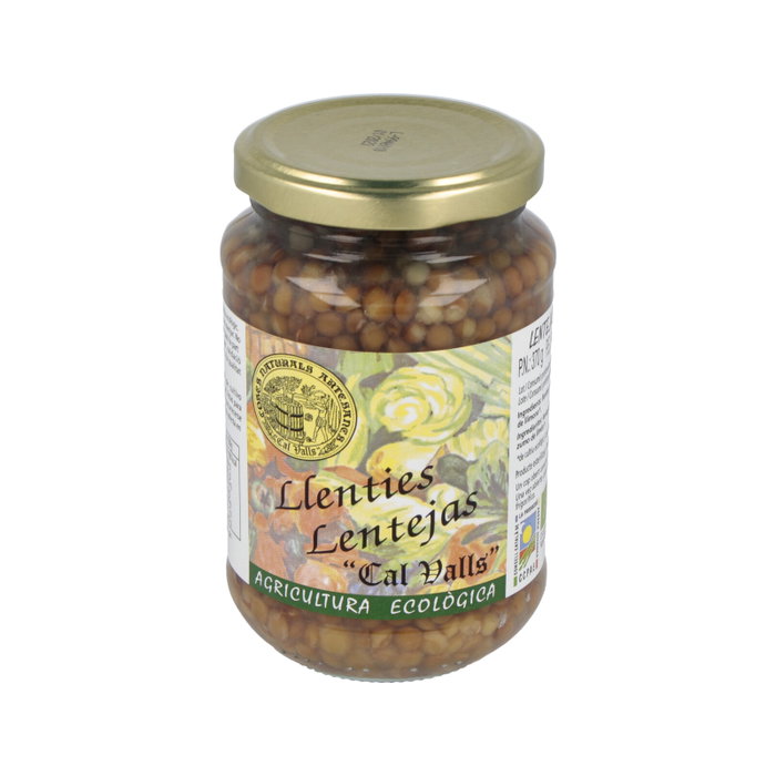 CAL VALLS Lenteja cocida 350gr. ECO CAL VALLS Lenteja cocida 350gr. ECO
