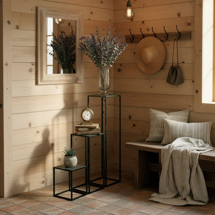 Juego de 3 Mesitas Max Home 30 x 90 x 30 cm