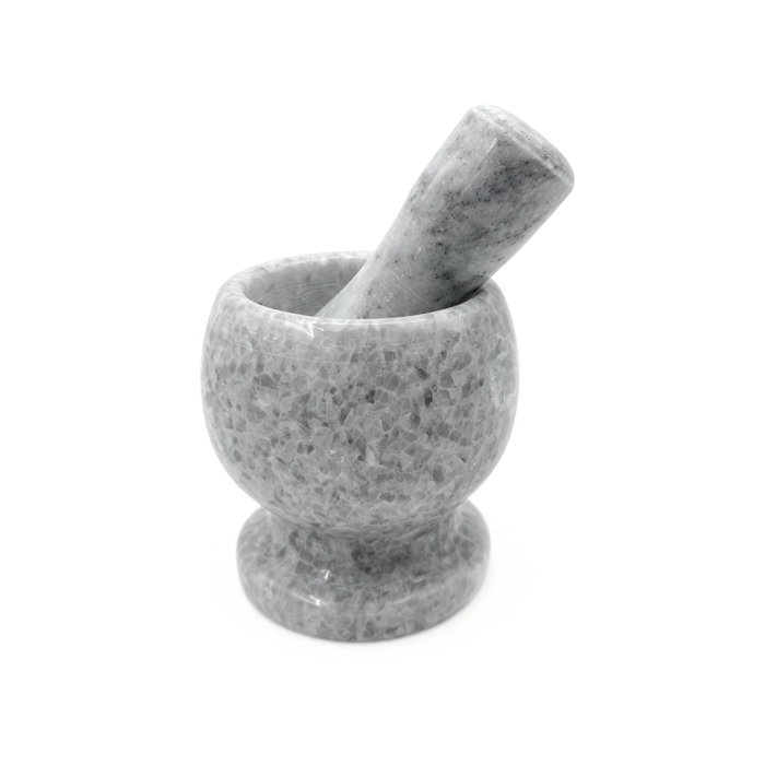 Inde Mortero de Mármol Blanco para Cocina y Especias, 11.5 cm Largo x 11.4 cm Ancho x 16.6 cm Alto (12 Unidades) Inde Mortero de Mármol Blanco para Cocina y Especias, 11.5 cm Largo x 11.4 cm Ancho x 16.6 cm Alto (12 Unidades)