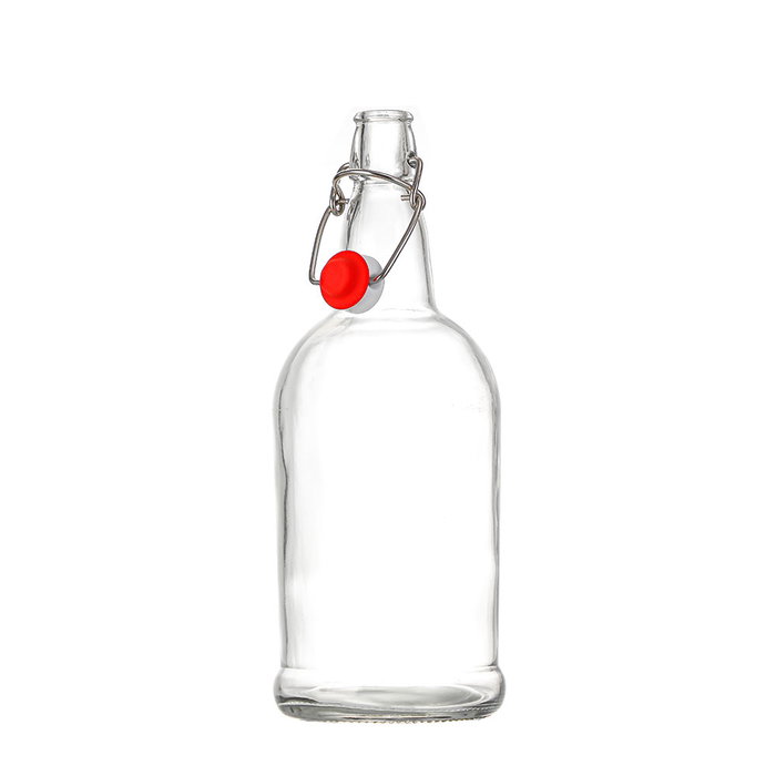 La Mediterranea Botella de 1000 ml con Tapón Hermético (Pack de 12) La Mediterranea Botella de 1000 ml con Tapón Hermético (Pack de 12)