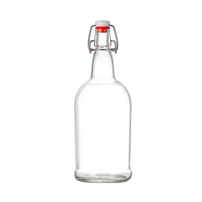 La Mediterranea Botella de 1000 ml con Tapón Hermético (Pack de 12) La Mediterranea Botella de 1000 ml con Tapón Hermético (Pack de 12)
