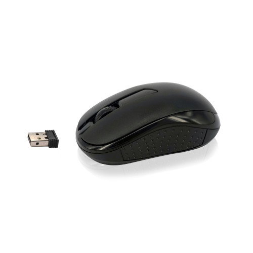 Ewent EW3223 Ratón Inalámbrico Óptico 1000 DPI Negro