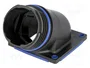 HARTING Carcasa para conectores Han® F+B angular negra