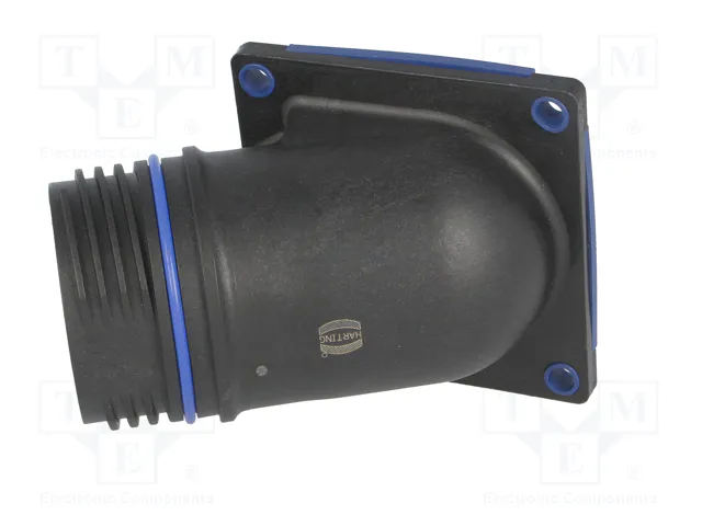 HARTING Carcasa para conectores Han® F+B angular negra