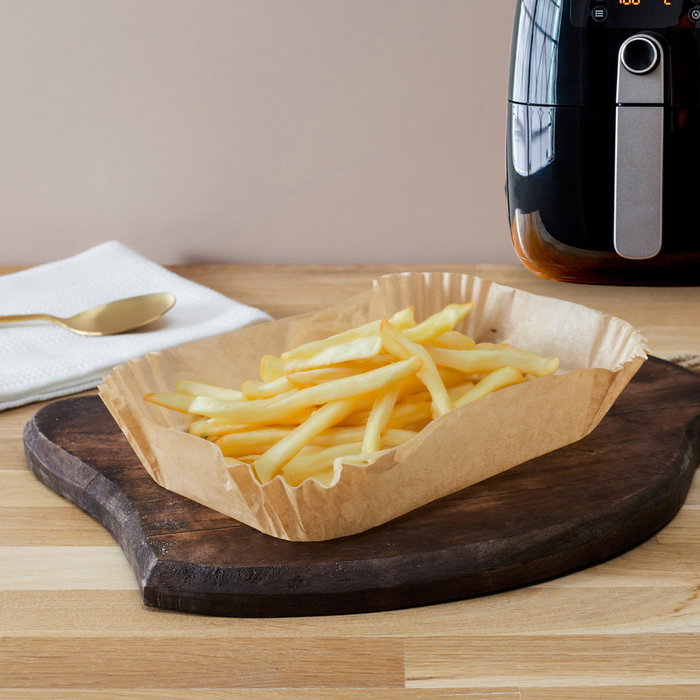 Cook Concept Juego de 50 Papeles para Freidora de Aire 20,5x14 cm Antiadherentes