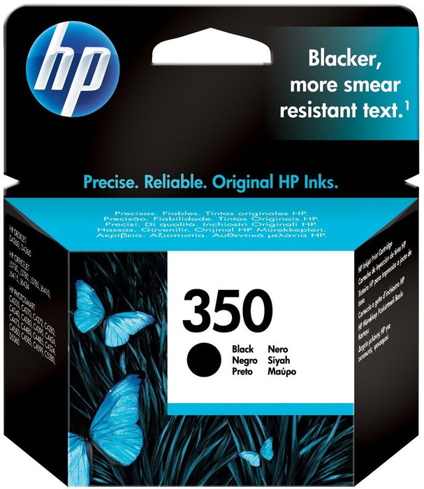 HP Cartucho de Tinta 350 Negro CB335EE