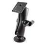 Ram mounts RAM-D-101U-2461 Kit de Montaje Negro Aluminio