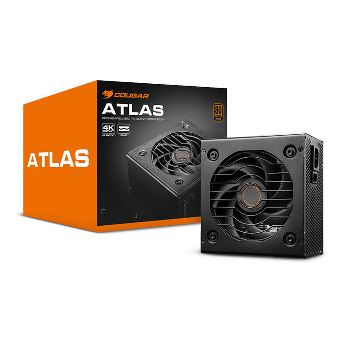 Cougar Atlas 750W CGRBD-750 Fuente de alimentación ATX 80 Plus Bronze - Certificada CCC, CE, EAC, FCC, RoHS