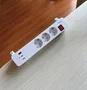 Equip Regleta 245556 con 3 Tomas Schuko, 2xUSB-C y 1xUSB-A, Blanco