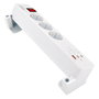 EQUIP Regleta de enchufes 245556 con 3 salidas AC, 2 USB-C y 1 USB-A