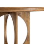 Ixia Mesa de Comedor Madera de Mango Miel 125 x 125 x 76 cm