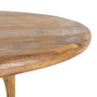 Ixia Mesa de Comedor Madera de Mango Miel 125 x 125 x 76 cm