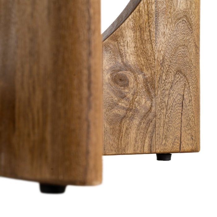 Ixia Mesa de Comedor Madera de Mango Miel 125 x 125 x 76 cm