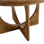 Ixia Mesa de Comedor Madera de Mango Miel 125 x 125 x 76 cm