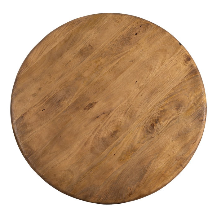 Ixia Mesa de Comedor Madera de Mango Miel 125 x 125 x 76 cm