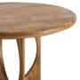 Ixia Mesa de Comedor Madera de Mango Miel 125 x 125 x 76 cm