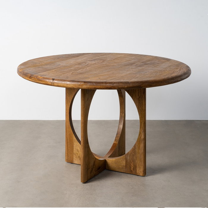 Ixia Mesa de Comedor Madera de Mango Miel 125 x 125 x 76 cm