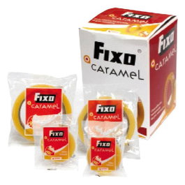 Cinta Adhesiva Fixo Caramel Rollo 33X12 (Set de 24)