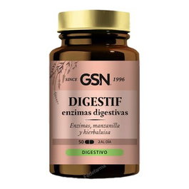 GSN Digestif Enzimas Digestivas 50 Comprimidos