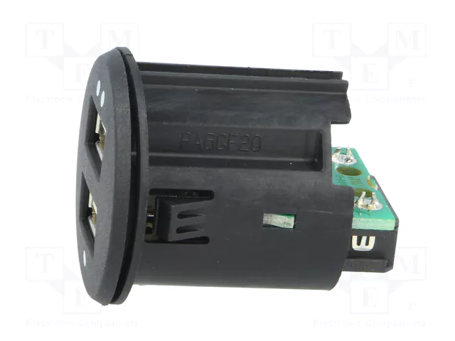 PER.PIC. Alimentador USB con 2 puertos USB-A