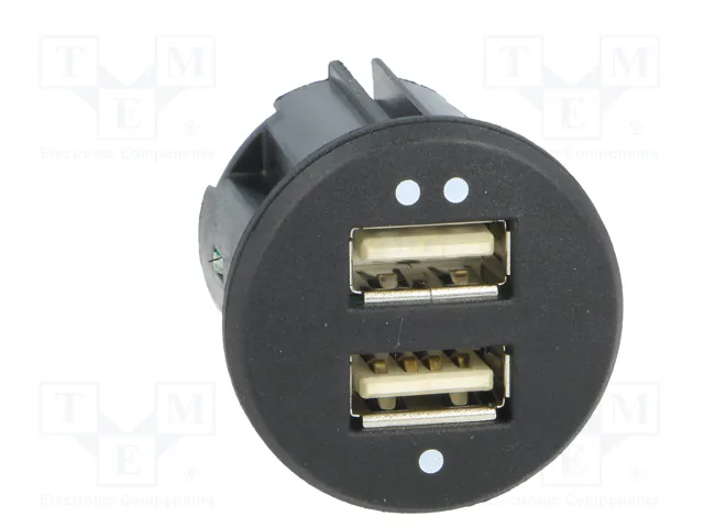 PER.PIC. Alimentador USB con 2 puertos USB-A