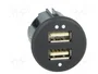 PER.PIC. Alimentador USB con 2 puertos USB-A