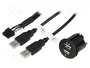 PER.PIC. Alimentador USB con 2 puertos USB-A