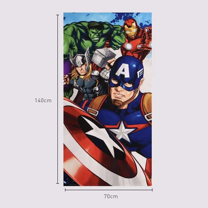 CERDÁ Toalla Vengadores Avengers Marvel microfibra multicolor