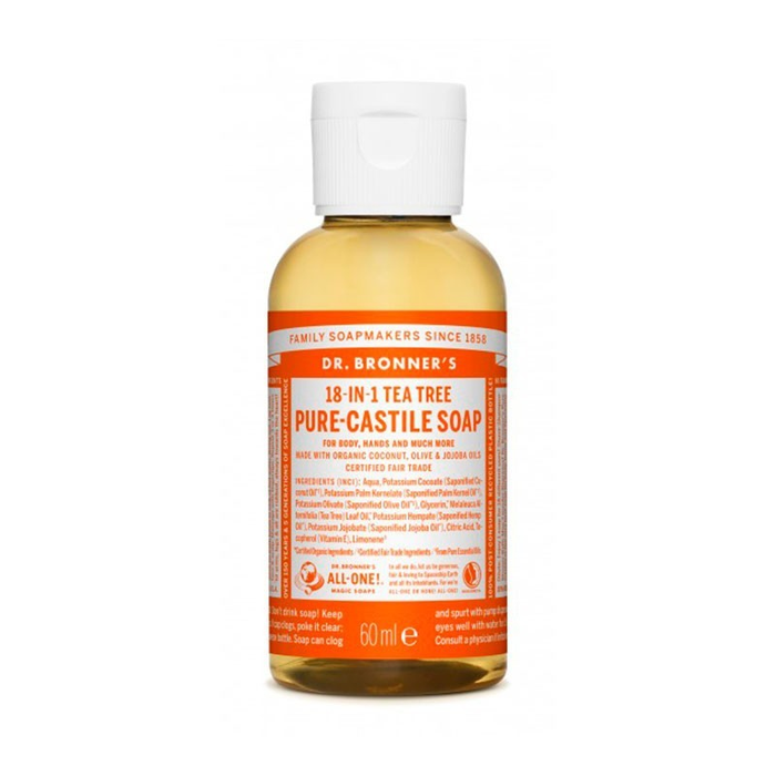 Dr Bronners Jabón Líquido Árbol Del Té 60 mL