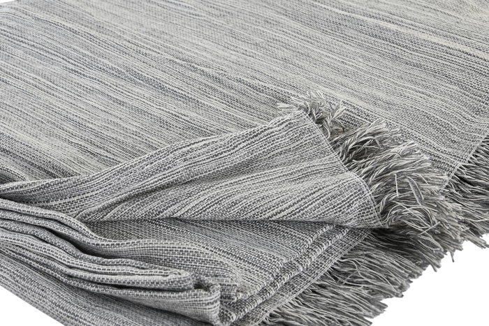 DKD Home Decor Plaid Básico Gris Blanco 250 x 150 cm Poliéster Reciclado Algodón Reciclado (2 Unidades) Hecho a Mano DKD Home Decor Plaid Básico Gris Blanco 250 x 150 cm Poliéster Reciclado Algodón Reciclado (2 Unidades) Hecho a Mano