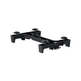 Racktime Adaptador Snapit 2.0 para montaje de cestas y alforjas en portabultos, 130g, Negro